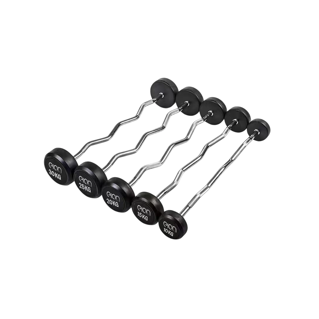 Rubber Barbell Set (Düz & Z)